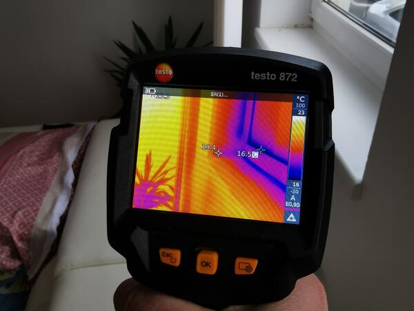 Thermografiemessungen